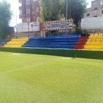 Orihuela mejora las gradas de Los Arcos para el comienzo de la nueva temporada