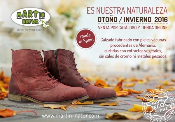 Martín Natur presenta su nueva colección de calzado ecológico