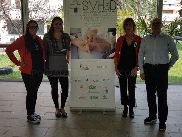 Las Unidades de Hospital a Domicilio del Hospital de Elche y de Sant Joan reciben la visita de 2 especialistas chilenas