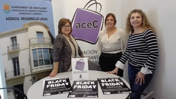 La Asociación de Comerciantes y el Ayuntamiento de Crevillent  organizan el “Black friday” para impulsar el consumo local