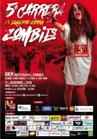 Participa en la Carrera de Equipos contra Zombies