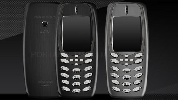 Una copia china del Nokia 3310 cuesta 3.000 dolares porque es de metal