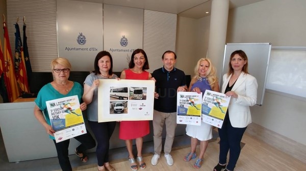 La carrera 10k Rotary permite que la asociación Aspanias tenga un nuevo vehículo