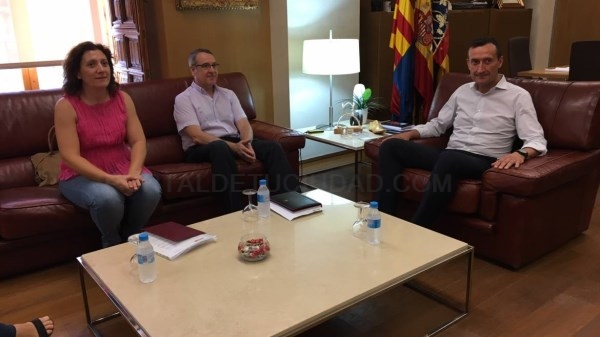 El Alcalde de Elche recibe al nuevo secretario de CCOO-PV