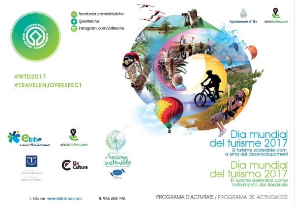 VisitElche celebra el día mundial del turismo con un gran programa de actividades
