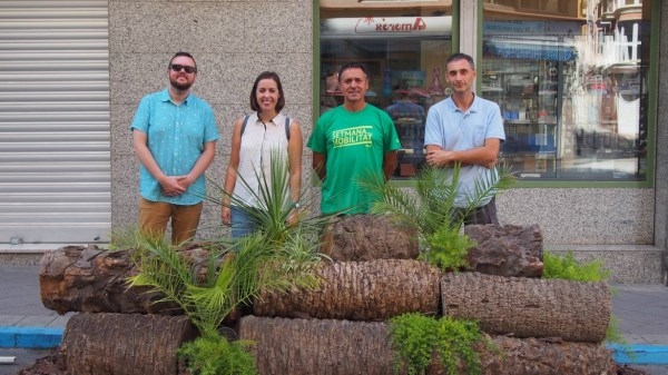 Jardines por coches en el “Parking Day”