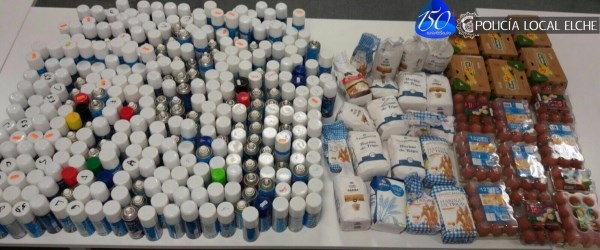 El Dispositivo Especial de Policía para Halloween intervino más de 600 botes de pintura