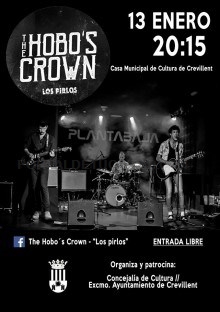 Concierto de blues a cargo de The hobo´s crown-“Los Pirlos” en la Casa Municipal de Cultura
