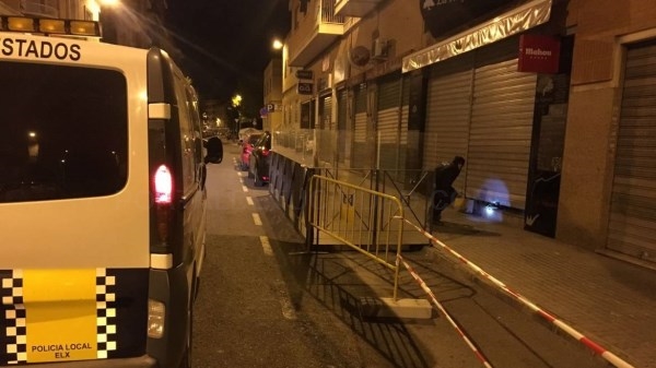 Detenido tras forzar local con el que tuvo relación laboral