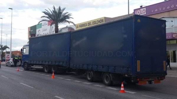 Inmovilizado tren de carretera por exceso de conducción y positivo en cocaía 28/02/18