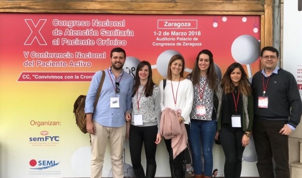 Profesionales de Primaria del Departamento del Hospital de Elche asisten al X Congreso de Atención al Paciente Crónico