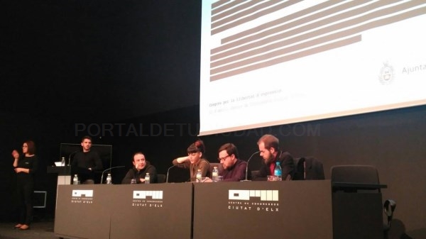 El alcalde y la edil de Comunicación inauguran el Congreso por la Libertad de Expresión