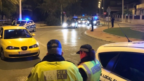 Detenido conductor ebrio y sin permiso con tres reclamaciones judiciales