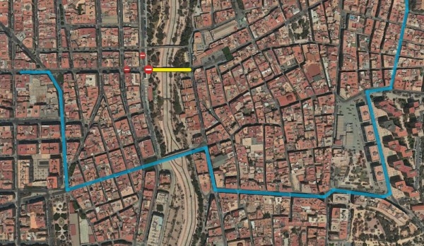 Corte del Puente de Canalejas