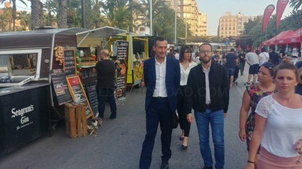 Inauguración del Street Food Market
