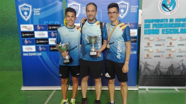 Carlos Berna y David Garcia ganan el Nacional con la Selección Valenciana.
