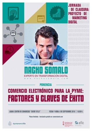Una ponencia de Nacho Somalo cierra el II Programa de Digitalización del Pequeño Comercio en el que han participado 19 establecimientos