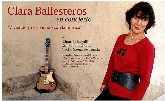 Clara Ballesteros, en concierto.