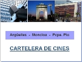 Cartelera Cines. Arguelles-Moncloa-Príncipe Pío. Madrid