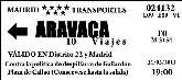 "El metrobús existe, Aravaca también".  Convocatoria de manifestación del colectivo 1984, de Aravaca