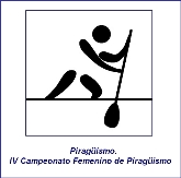Piragüismo. IV Campeonato Femenino de Piragüismo