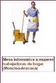 Mesa informativa a mujeres trabajadoras de hogar (Moncloa-Aravaca)