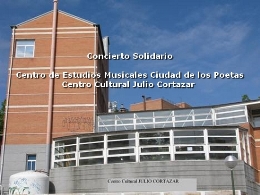 Concierto Solidario. Centro de Estudios Musicales Ciudad de los Poetas