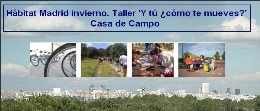 Hábitat Madrid invierno. Taller 'Y tú ¿cómo te mueves?'. Casa de Campo