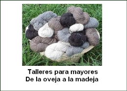 Talleres para mayores. De la oveja a la madeja
