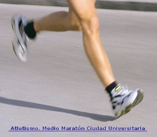 Atletismo. Medio Maratón Ciudad Universitaria