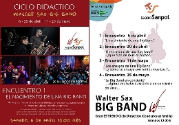 La Walter Sax Big Band orquesta residente del Teatro Sanpol