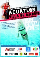 Atletismo. Acuatlón Villa de Madrid 2013