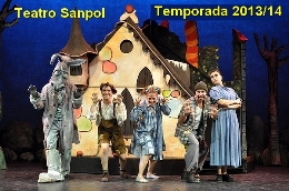 Teatro Sanpol. Programación temporada 2013/14. Campaña escolar