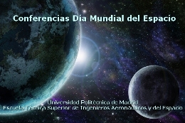 Conferencias Día Mundial del Espacio