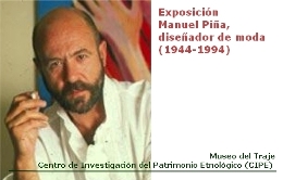 Exposición. Manuel Piña, diseñador de moda (1944 - 1994)