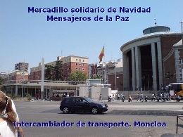 Mercadillo solidario de Navidad. Mensajeros de la Paz