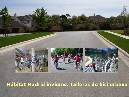 Hábitat Madrid invierno. Talleres de bici urbana
