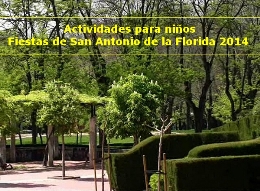 Actividades para niños. Fiestas de San Antonio de la Florida 2014