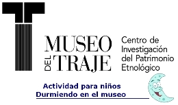 Actividad para niños. Durmiendo en el museo