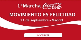 Atletismo. 1ª Marcha Coca-Cola. Movimiento es felicidad
