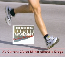 Atletismo. XV Carrera Cívico-Militar contra la Droga