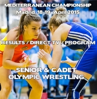 Lucha. Campeonato del Mediterráneo de Luchas Olímpicas