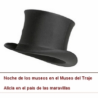 Noche de los museos en el Museo del Traje. Alicia en el país de las maravillas