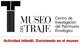 Actividad infantil. Durmiendo en el museo