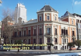 Actividades Museo Cerralbo. Noviembre 2015