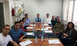 Reunión Gimnasia Acrobática en Sede Real Federación Española de Gimnasia