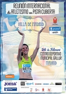 La Reunión Internacional de atletismo en pista cubierta "Villa de Madrid" ya tiene cartel oficial