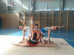 Gran actuación de gimnastas Moraleja de Enmedio en Robledo de Chavela