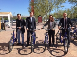 La Comunidad integra un servicio de alquiler de bici en la Tarjeta de Transporte Público