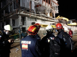 El ERICAM regresa a Madrid tras prestar ayuda humanitaria en Ecuador